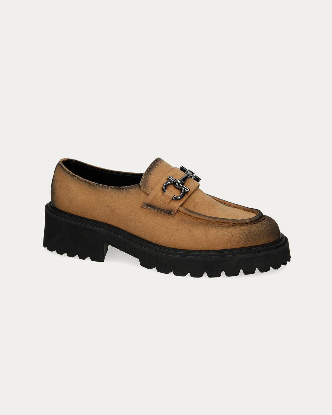 Elsa camel moccasins, vegan eco-friendly