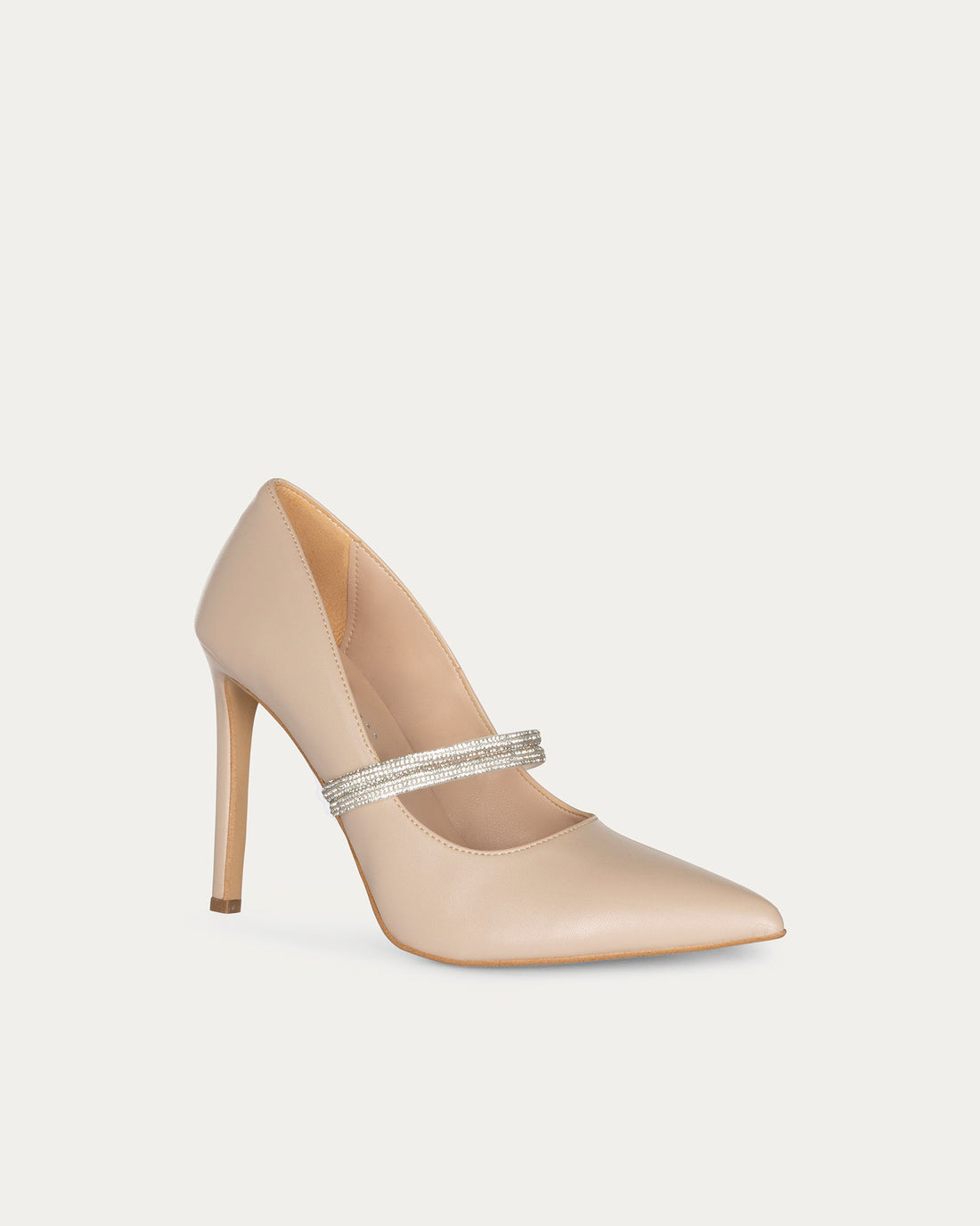 Sofia Nude Heels, Eco-Friendly Vegan