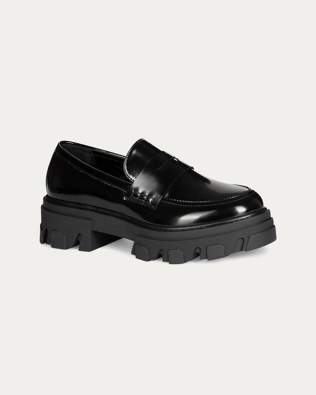 ADM Moccasins Black Glossy, Vegan Eco-Friendly