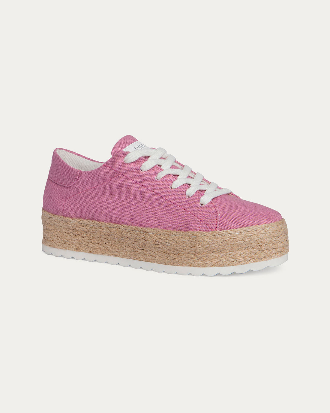 Gianna Pink Wedge Sneakers, Vegan Eco-Friendly