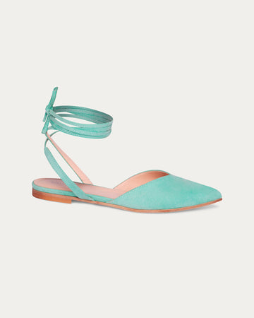 Janelle Aquamarine Sandals, Vegan Eco-Friendly