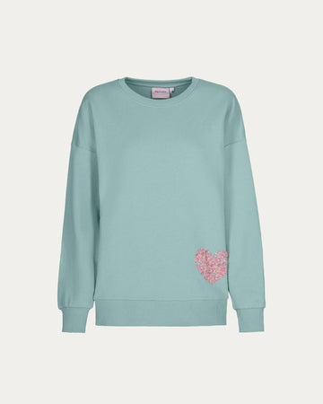 Sustainable Atlantic Sweatshirt Aquamarine