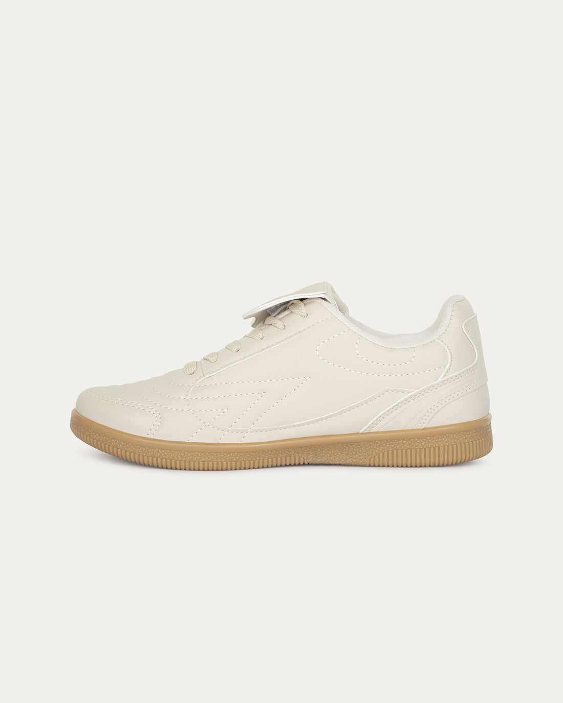 Katia White Gold Sneakers, Vegan Ecological