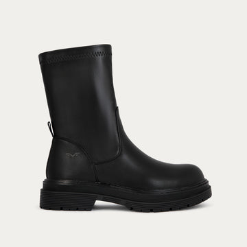Amsterdam Stretch Zip Up Boots, Vegan Eco Friendly