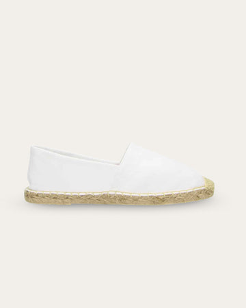 Espadrillas Alba bianco in canvas - vegan