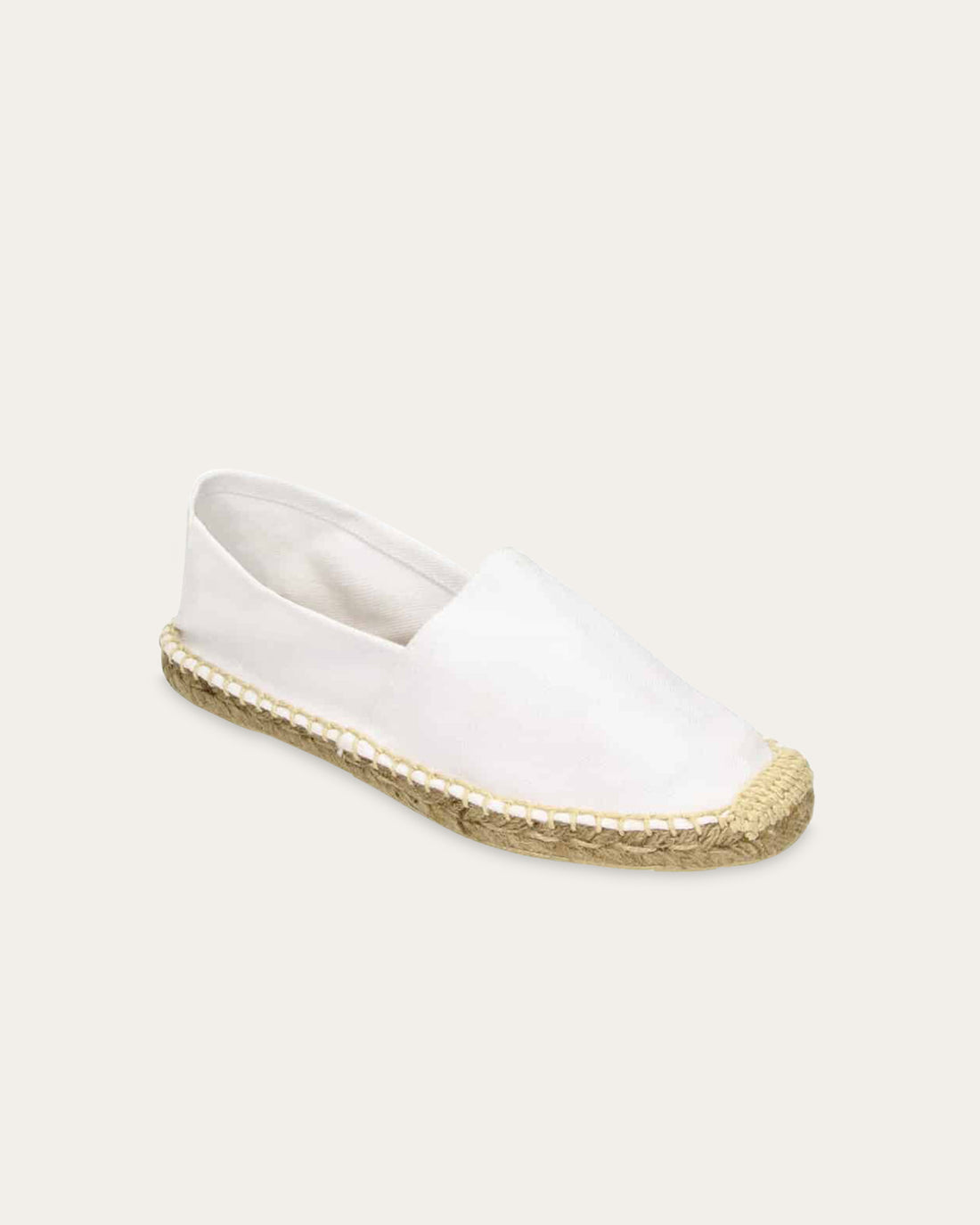 Espadrillas Alba bianco in canvas - vegan
