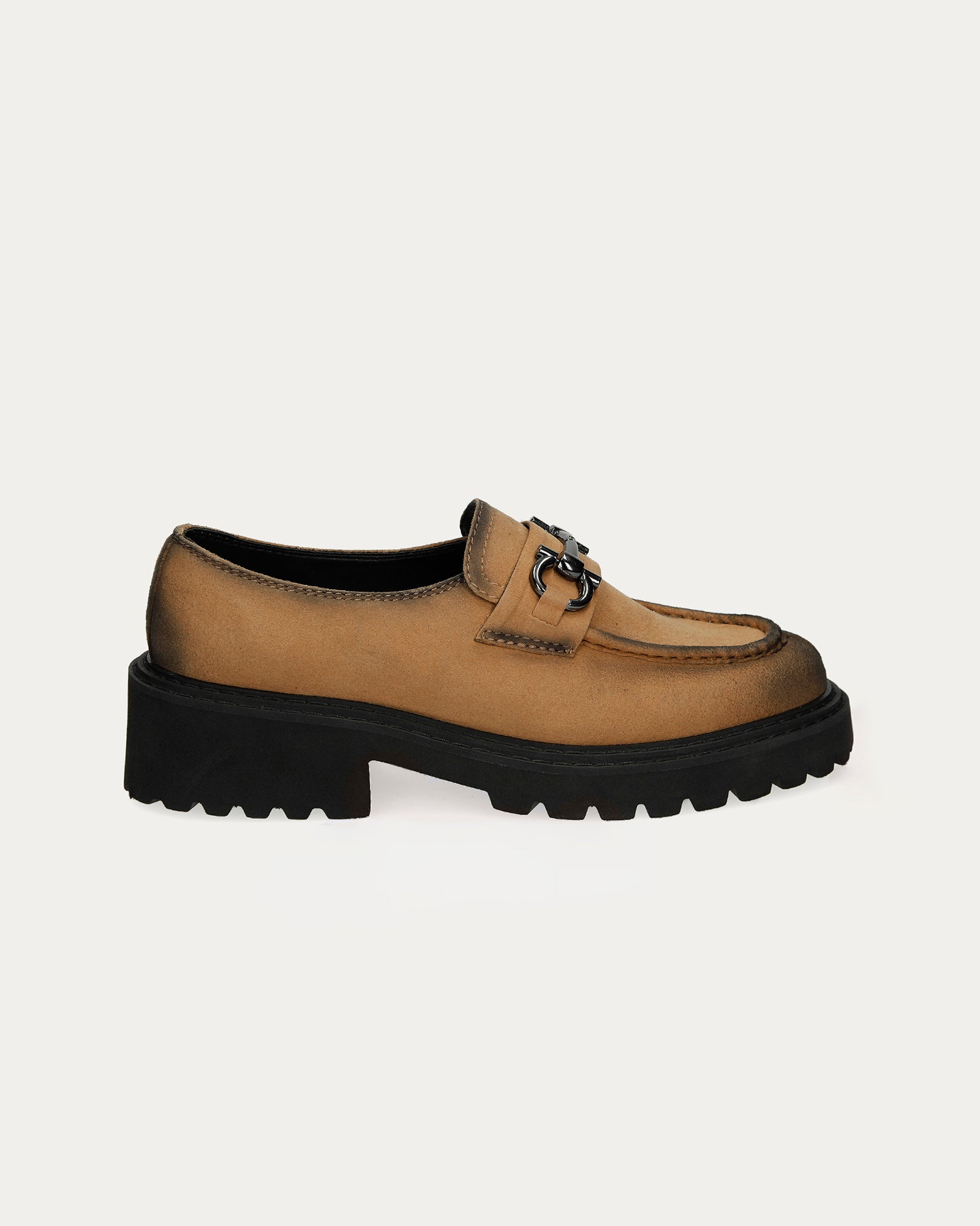 Elsa camel moccasins, vegan eco-friendly