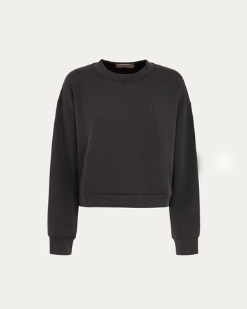 Atlantic sustainable sweatshirt black