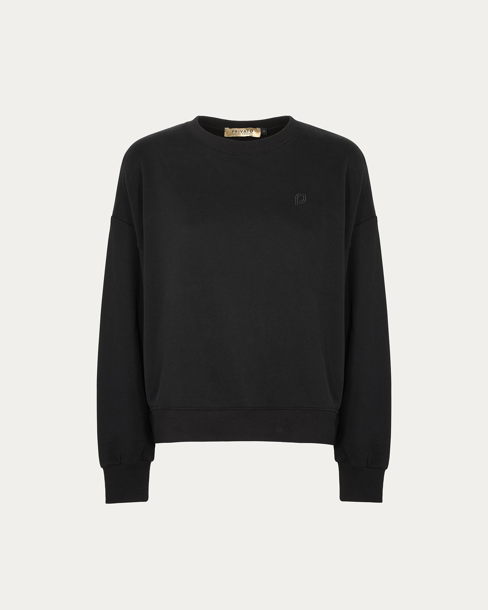 Atlantic sustainable sweatshirt black