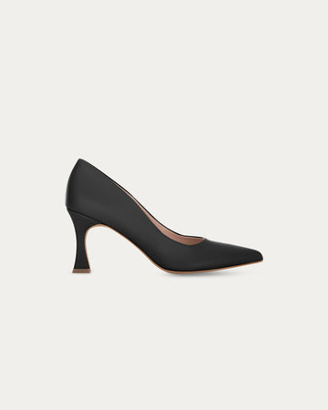 Jessy black heels, vegan eco-friendly