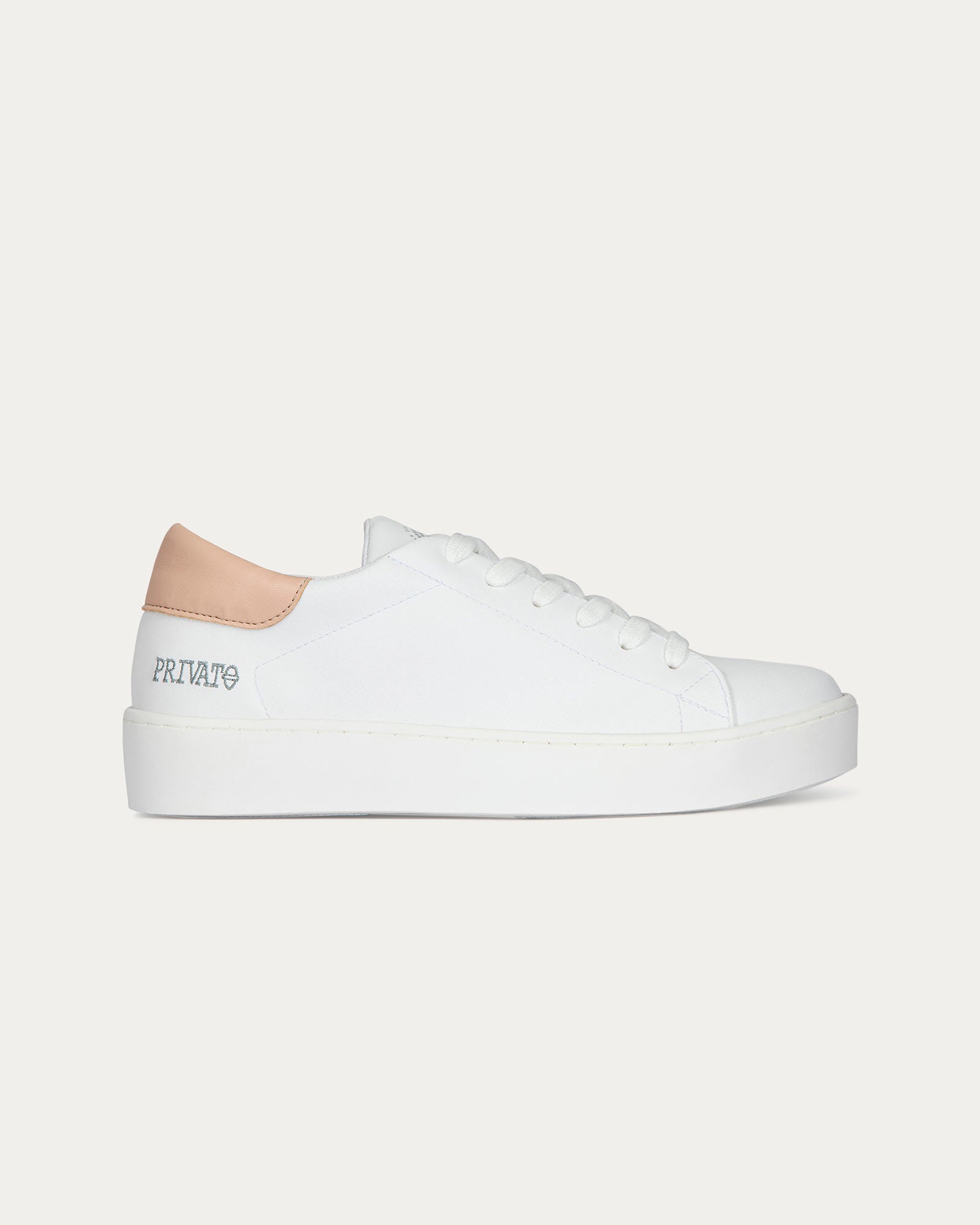 Sneakers Chiara Elisa bianco nude, vegane ecologiche