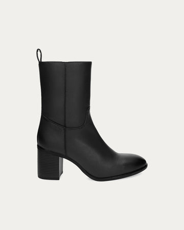 Diana black ankle boots, vegan eco-friendly