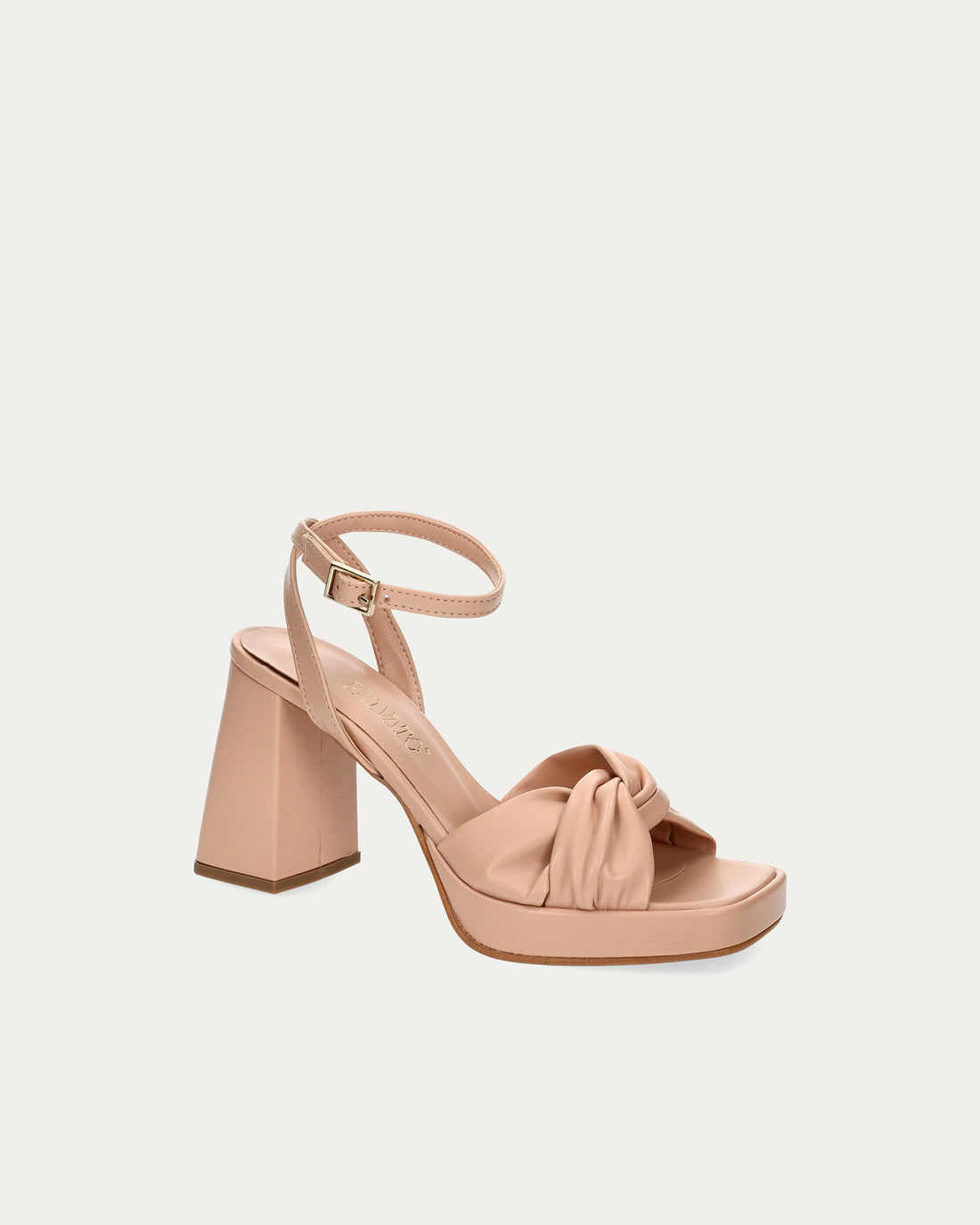 Carmen Nude Heels, Eco-friendly Vegan