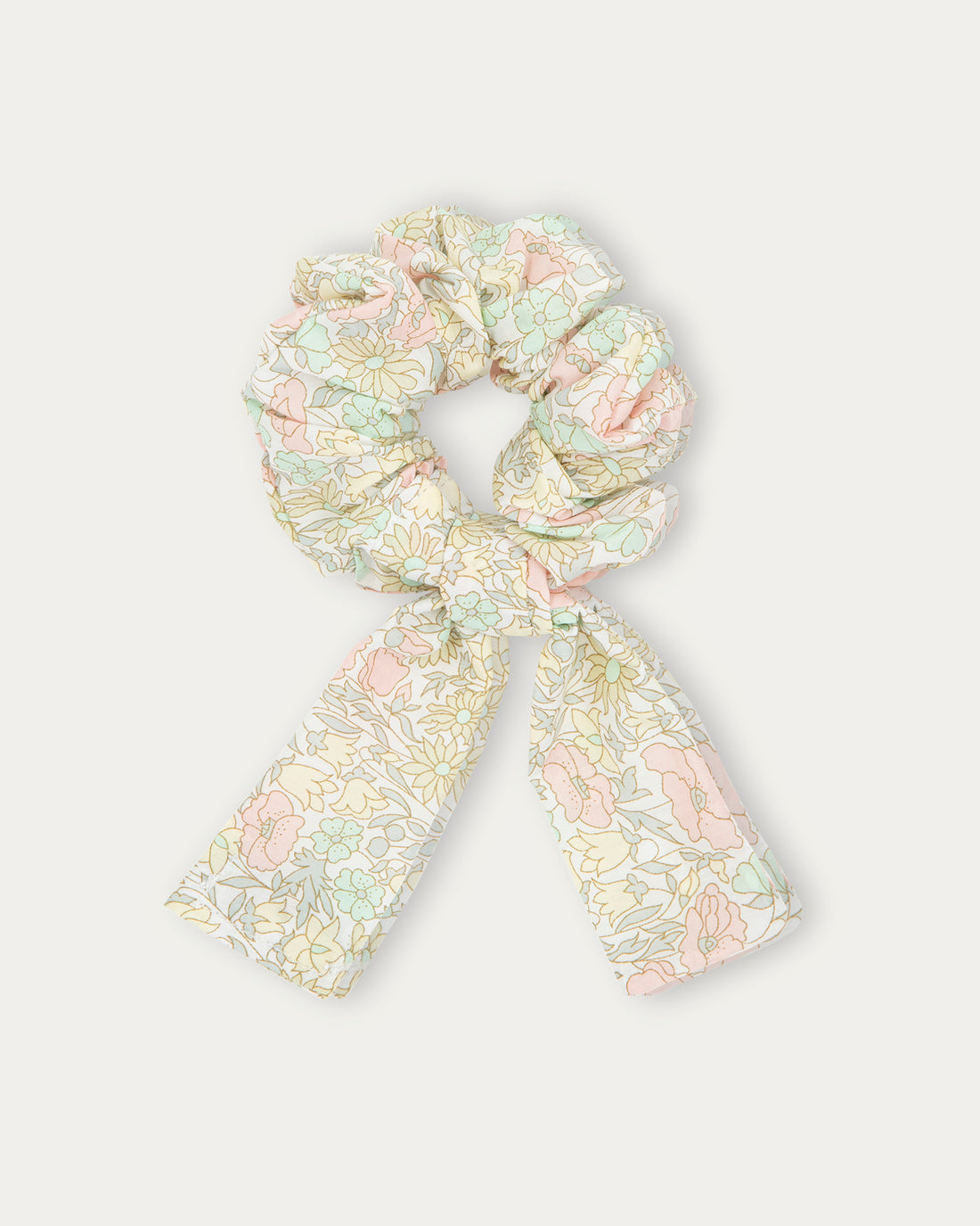 Scrunchy con fiocco rimovibile Liberty of London rosy, elastico per capelli