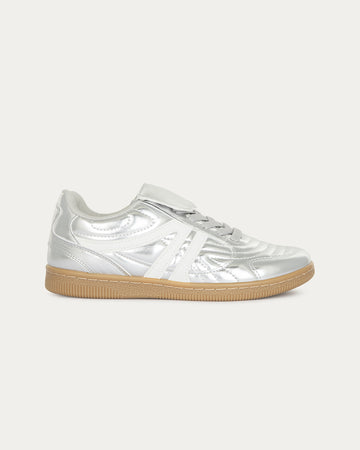 Katia White Gold Sneakers, Vegan Ecological