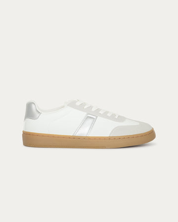 Victoria Sneakers White Silver, Vegan Ecological